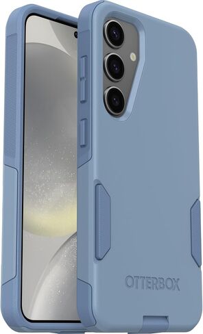 حافظة OtterBox لهاتف Samsung Galaxy S24 Commuter Series - Run Wildflower (وردي)، رفيعة ومتينة، مناسبة للجيب، مع حماية للمنافذ in Saudi Arabia