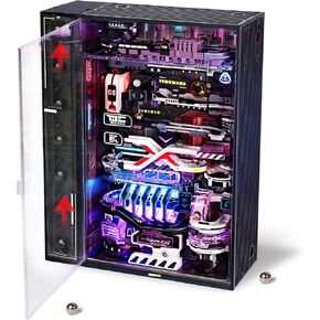 3D Puzzles Electric Marble Run Model Kits, Building Sets for Ages 14+, 3D Puzzles for Adults, Boys Girl Birthday Gifts, Parallel World-The Future City（MR02S）