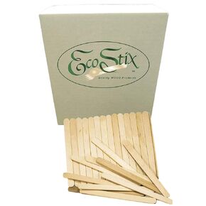 4-1/2" Wooden Craft Grade Ice Cream Stick - Pack of 1000 Count