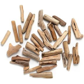 Craft Sticks, 10Pcs Mini Wood Log for Rustic Home Decor - Farmhouse Centerpiece Decor Twigs for DIY Craft Sticks