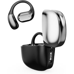 Language Translator Earbuds, Translation Earbuds in Real Time, Intelligent AI Translator Device Headset, Bluetooth 5.4, for Travel Business Learning (Black)