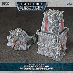 Gale Force Nine - Mundus Imperialis - Genatorium (Damaged & Destroyed)