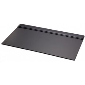 Dacasso Classic Leather Top Rail Desk pad, 34 x 20, Black