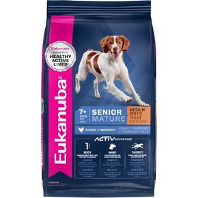 Eukanuba Senior Medium Breed Dry Dog Food, 30 lb
