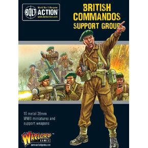 Warlord Games Bolt Action British Commandos Support Group WLG 402211102