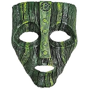 Jim Carrey Mask Movie Character Realistic Bark Latex Mask Cosplay Halloween Costume Props Masquerade Accessories Green