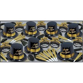 Gold Legacy New Year's Eve Party Assortment for 10