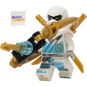 LEGO Ninjago Dragons Rising: Zane Minifigure with Ice Bow