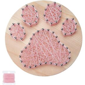 Webeedy Paw String Kits Diy Craft Kit Craft مجموعة للمبتدئين مجموعات الحرف اليدوية للبالغين للبالغين اللوازم الفنية