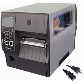 Zebra ZT410 Barcode Label Printer | Thermal Transfer & Direct | Industrial, 4-Inch, 203dpi, USB and Ethernet Interfaces, Power Cable (Renewed)