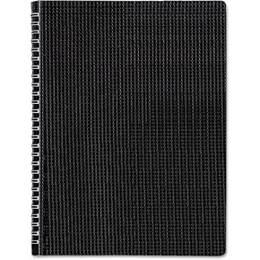 Blueline Duraflex Poly Notebook, Black, 11 x 8.5 inches, 160 Pages (B41.81)