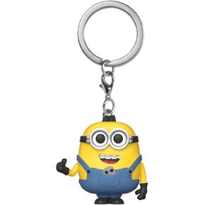 Funko Pop! Keychain: Minions: The Rise of Gru - Pet Rock Otto, Multicolor, 2 inches