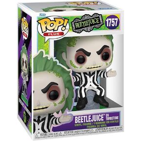 Funko POP Plus: Beetlejuice - Beetlejuice on Tombstone - Collectable Vinyl Figure - Gift Idea - Official Merchandise - for Kids & Adults - Horror Fans - Model Figure for Collectors and Display
