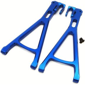 Aluminum Rear Lower Suspension Arms Left and Right Blue for Traxxas E REVO Summit 5333