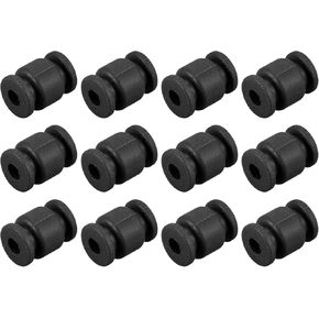 MECCANIXITY Anti-Vibration Shock Absorption Damping Rubber Balls M3.5x13mm for RC Quadcopter FPV Gimbal Camera Mount (Black/Pack of 24)