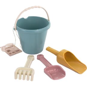 Miniland Eco Junior Sand Set - لعبة الشاطئ للأطفال الذين لديهم أدوات مختلفة للعب في الرمال