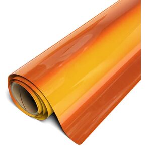 Siser EasyWeed HTV 11.8" x 3ft Roll - Iron on Heat Transfer Vinyl (Electric Orange)