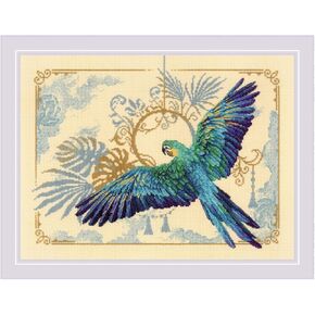 Riolis يحسب Cross Stitch Kit 2182 الجمال الاستوائي