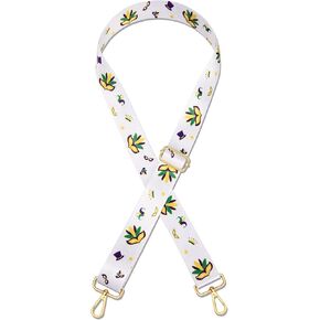 zolearopy mardi gras محفظة استبدال حقيبة الكتف crossbod