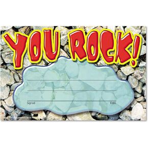TREND enterprises, Inc. You Rock! Recognition Awards, 30 ct