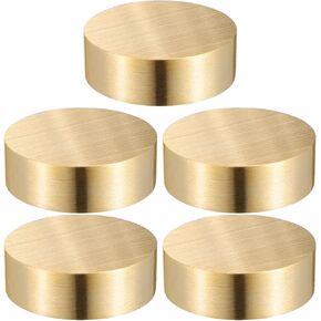 NUOBESTY 5 Pcs Paperweight Chinese Paper Weight Small Weights for Crafts Mini Figurines Desk Decorations Gold Desk Accessories Paper Weights for Desks Men Photo Magnifier Office Brass