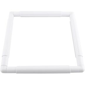 Q Snap Large Embroidery Hoop,Q Snap 11X11,Q Snap Frame Cross Stitch,Q Snap 11X11 Plastic Clip Frame for Embroidery Cross Stitch Quilting Needlepoint DIY Tool20.3*20.3Cm(27.9*27.9cm)