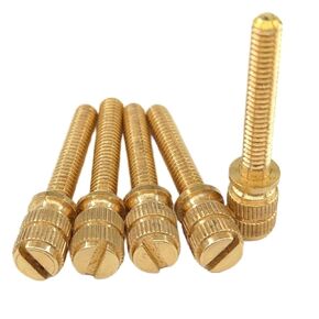Brass Embroidery Hoop Replacement Screws, Round Beechwood Cross Stitch Hoop Adjustment Brass Screw, Cross Stitch Hoops and Frames Replacement Screw (Replacement Screws)