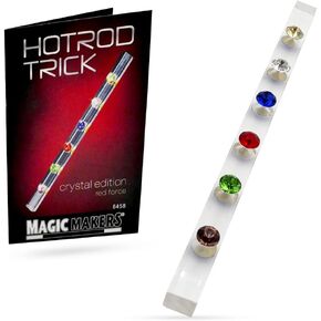 Magic Makers Crystal Hotrod Magic Trick Red with 30 Tricks Online