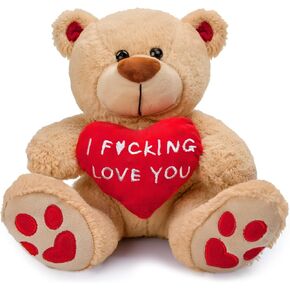 RioGree Valentines Gifts for Her Women Girlfriend Wife Fiancée - 10 inch Plush Stuffed Animal Teddy Bear Gift for Mom Best Friends Teenage Girls,Presents Ideas for Valentine's,Birthday,Xmas,Dating