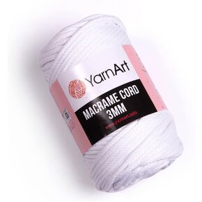 YarnArt Macrame Cotton Cord - Medium Weight, 80% Cotton, 246 Yds, 8.8 Oz, Petrol Blue in Kuwait