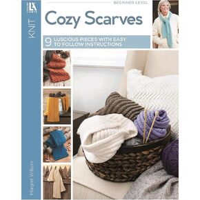 Leisure Arts LEA Cozy Scarves Bk, None