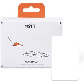 Moft Notepad لتدفق المفاجئة ، غير مقترن بالتقاط Freeform ، بحجم البطاقة مع زوايا مستديرة ، على نحو سلس للكتابة ، 16 عبوة