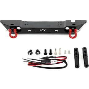 LCX Racing 1/1Tth RC Crawler Car Metal Metal Metal Pumper for TRX4 TRX-4 AXIAL SCX10 II 90046 SCX10 ERDARDERS PROSTORIES