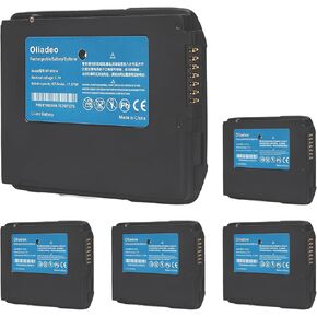 5-Pack TC77 For Zebra Batteries Replacement: For Zebra TC77 Battery - Zebra Scanner Battery - for Symbol TC77 TC70 TC72 TC75 TC55 TC70X TC75X TC75AH TC75EK TC75FK TC75GK TC77HL BT-000318 Battery