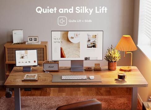 مكتب بانتي 60 '' الوقوف ، طاولة مكتب منزلية قابلة للتعديل ، طاولة منزلية قابلة للتعديل in Kuwait