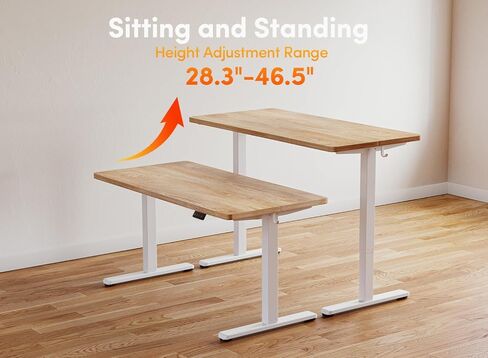 مكتب بانتي 60 '' الوقوف ، طاولة مكتب منزلية قابلة للتعديل ، طاولة منزلية قابلة للتعديل in Kuwait