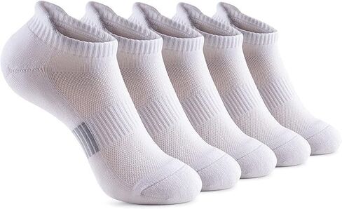 Womens No Show Socks Athletic Ankle Socks Cushioned Running Low Cut 5-8 Pairs in Saudi Arabia