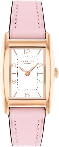 Coach Reese Women's Watch - 2H Quartz Tank Watch with Crystal-Set Link Bracelet - Water Resistant 3 ATM/30 Meters - Gift for Her - Premium Fashion Timepiece for Every Occasion - 24mm in Saudi Arabia