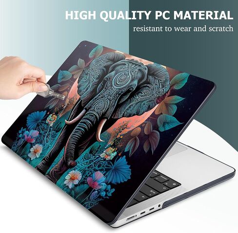 May Chen Case لـ M4 MacBook Pro 16 بوصة A3403 Max A3186 ، M3 A2991 M2 A2780 M1 A2485 Pro Max 2024 2023 2022 2021 releas in Kuwait