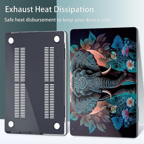May Chen Case لـ M4 MacBook Pro 16 بوصة A3403 Max A3186 ، M3 A2991 M2 A2780 M1 A2485 Pro Max 2024 2023 2022 2021 releas in Kuwait