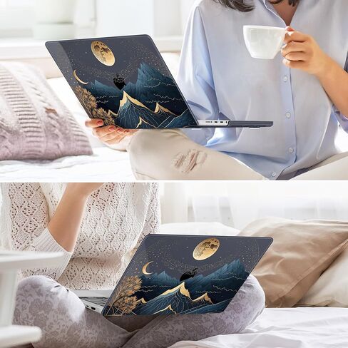 May Chen Case لـ M4 MacBook Pro 16 بوصة A3403 Max A3186 ، M3 A2991 M2 A2780 M1 A2485 Pro Max 2024 2023 2022 2021 releas in Kuwait