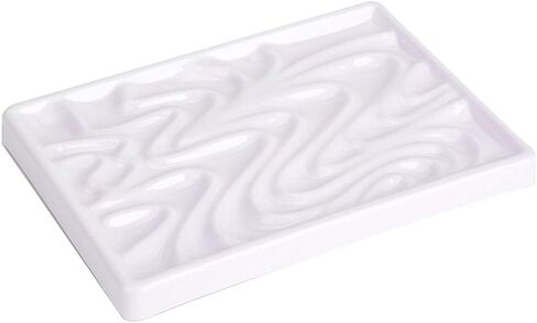 لوحة ألوان مائية من الخزف الأبيض لوحات الطلاء الفنان لوحات السيراميك الاحترافية للرسم بالألوان المائية in Kuwait