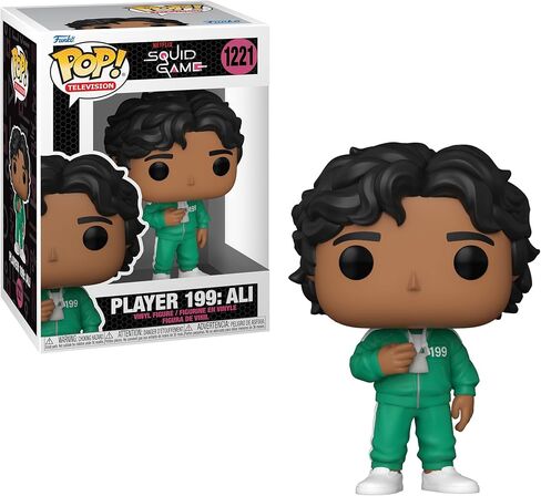 Funko Pop! Television: Squid Game Collectors Set- Netflix 3 Figure Set Includes: Player 199, Player 067, and Player 218 in Saudi Arabia