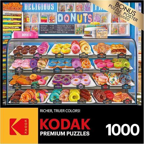 RoseArt - Kodak Premium - 4th of July Yard - 1000 Piece Jigsaw Puzzle for Adults - Patriotic Summer Fun in Saudi Arabia