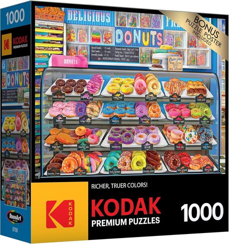 RoseArt - Kodak Premium - 4th of July Yard - 1000 Piece Jigsaw Puzzle for Adults - Patriotic Summer Fun in Saudi Arabia