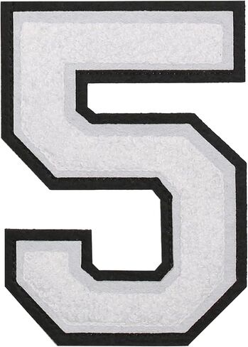 9PCS 2.16inch Mardi Gras Patch, Chenille Letter Mardi Gras Patches for Decor Supplies (Mardi Gras) in Kuwait