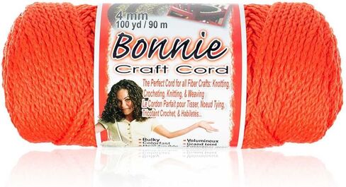 4MM Bonnie Cord, 100 Yards, Brown - Macrame Cord in Saudi Arabia