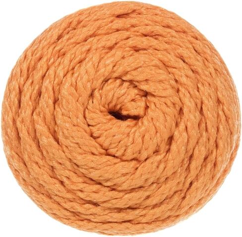 4MM Bonnie Cord, 100 Yards, Brown - Macrame Cord in Saudi Arabia