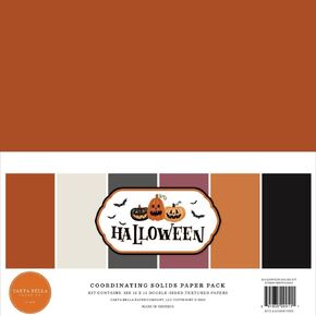 Carta Bella Paper Co. Halloween Solids Kit
