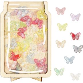 Butterfly Reward Jar for Kids, Classroom Reward Jar Magnetic, Jar Reward System Chart for Children, Incentive Good Behavior Home Training for Boys Girls